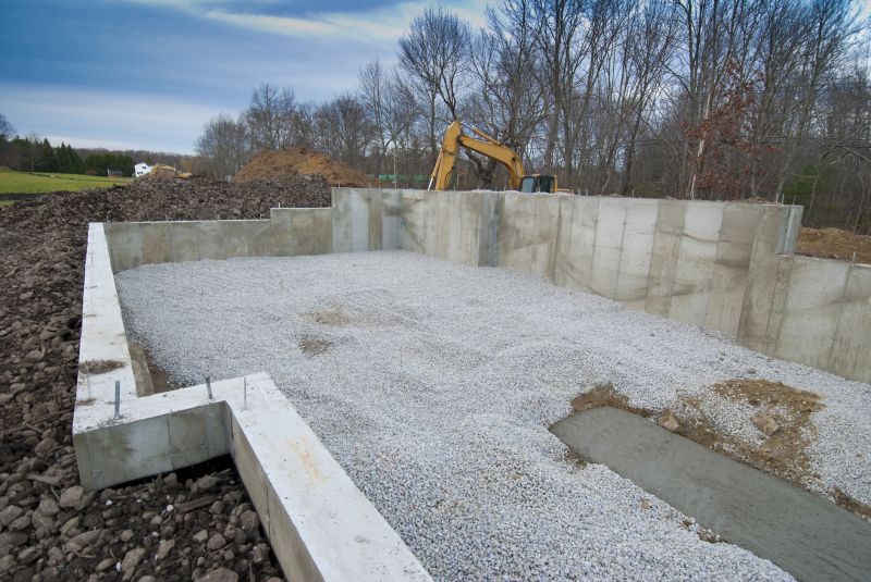 Barn Foundation Installation
